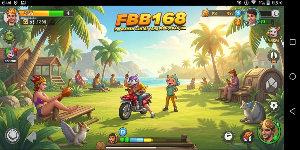 Tampilan gameplay FB168 yang seru dan mengasyikkan.