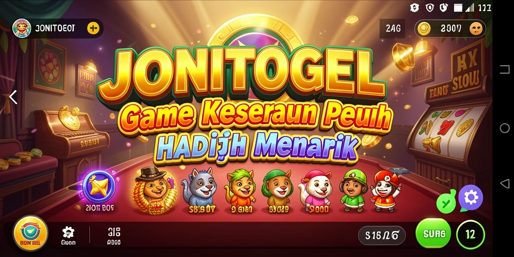 Screenshot dari gameplay menarik JONITOGEL yang menunjukkan kemenangan besar.