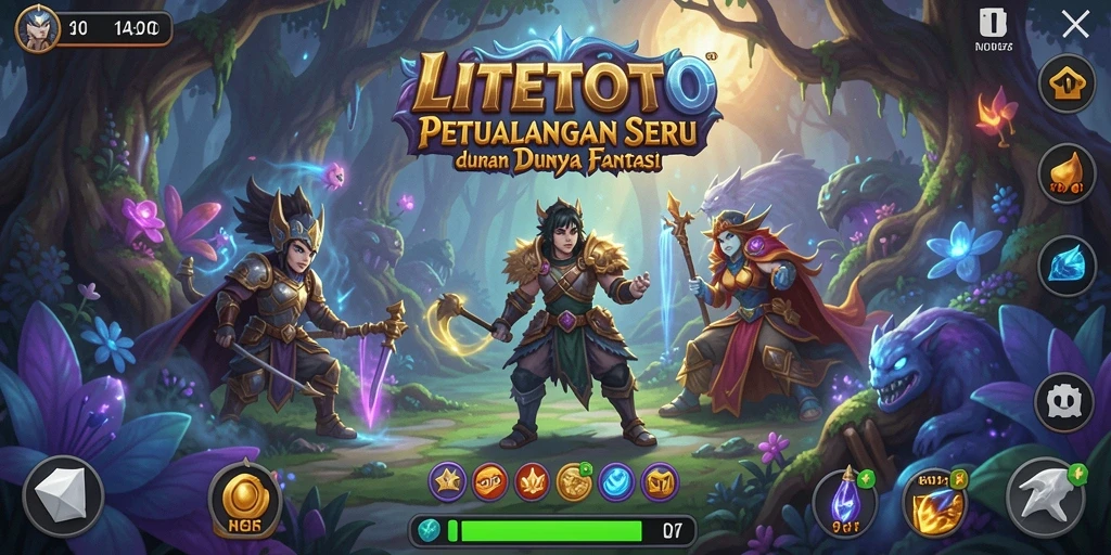 Tangkapan layar LITETOTO menampilkan seru gameplay petualangan yang mendebarkan.