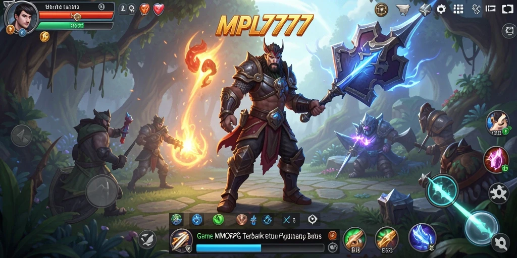 Screenshot gameplay <strong>MPL777</strong> menampilkan pertarungan seru dan interaksi antar pemain.