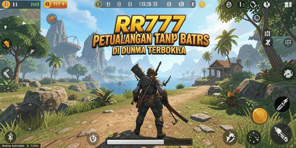 Tampilan menakjubkan dari gameplay dunia terbuka RR777.